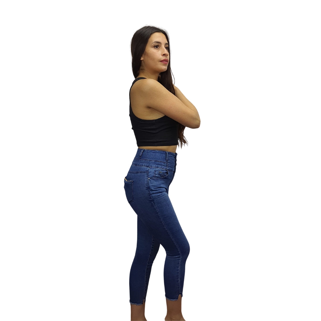 Jeans Vero Moda Azul Style BEATS 7/8 HW X-SLIM JEANS(SL)