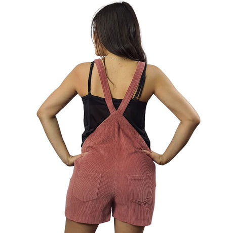 Jardinera Short Vero Moda Rosa vieja Style CORDEROY CATSUIT SHORTS(EL)