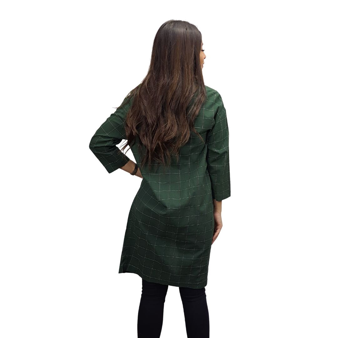 Blazer Vero Moda Verde Style RITA 7/8 LONG BLAZER(PM-CT-2)