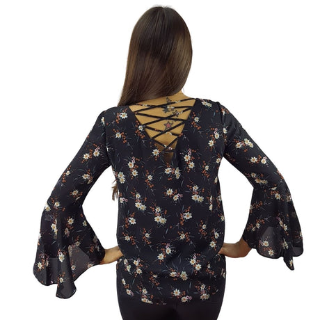 Blusa Vero Moda Negro Style PALASH TOP(NR)