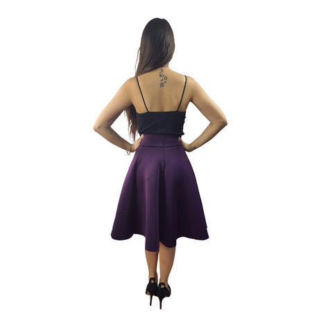 Falda Vero Moda Morado Style OTTER JERSEY SKIRT(PM)