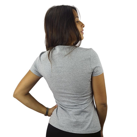 Polera Vero moda Gris Style ESTER S/S TOP(MM)-OR