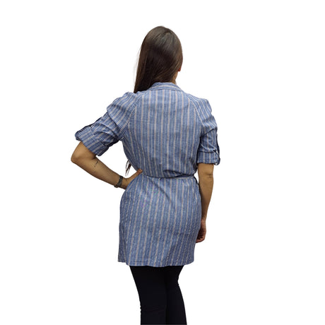 Tapado Vero Moda Azul Style VILLAGE KIMONO 3/4 BLAZER(PM-EC-2)