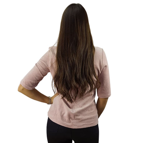 Sweater Vero Moda Rosa Vieja Style CHOICE SWAN 1/2 JERSEY TOP-OR