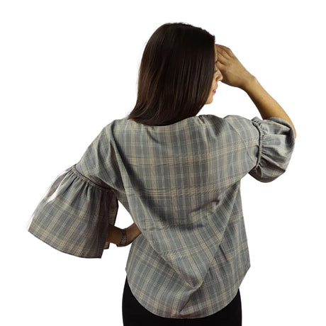 Blusa Vero Moda Gris Style AIMEE 44593 TOP(LL)