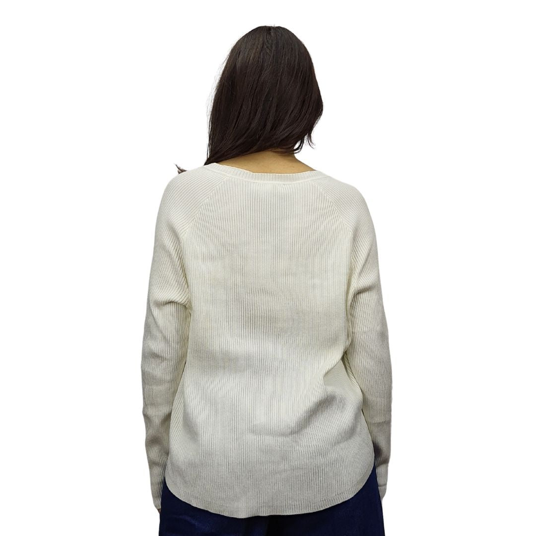 Sweater Vero moda Blanco  Style LYNN L/S KNIT(NL)