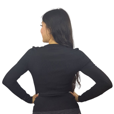 Sweater Vero Moda Negro Style YOJIM L/S KNIT(UM)