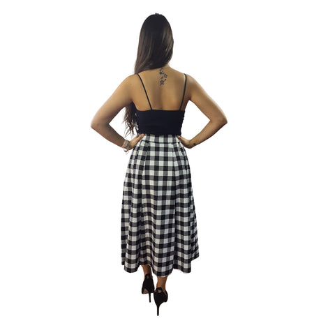 Falda Vero Moda Negro Style PARIS LONG SKIRT(PM-ET-2)
