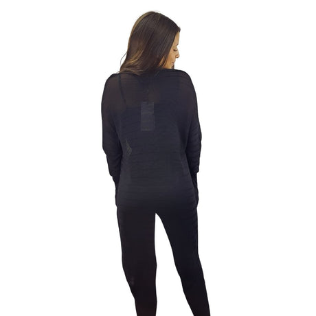 Tapado  Vero moda Negro Style MOLLY L/S CARDIGAN(BN-EC-2)