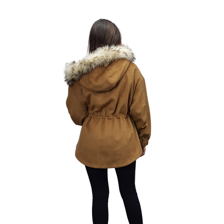 Chaqueta Vero Moda Marron Style VODKA L/S WOOL COAT(LL)