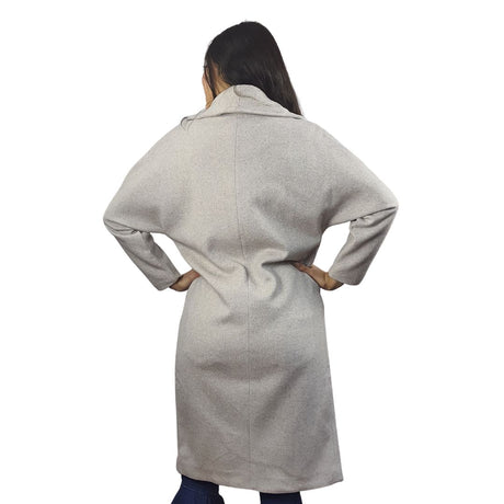 Blazer Vero Moda Gris Style MARA SOLID L/S WOOL COAT(VMC-NL)
