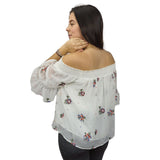 Blusa  Vero Moda Blanco  Style CROSS 1/2 TOP(NN)