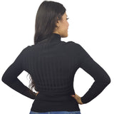 Blusa Vero Moda Negro Style MIND L/S KNIT(VMC-BT)