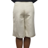 Short Vero Moda Beige Style KAREN 1/2 STRAIGHT PANTS(VMC-NE-EC-2)