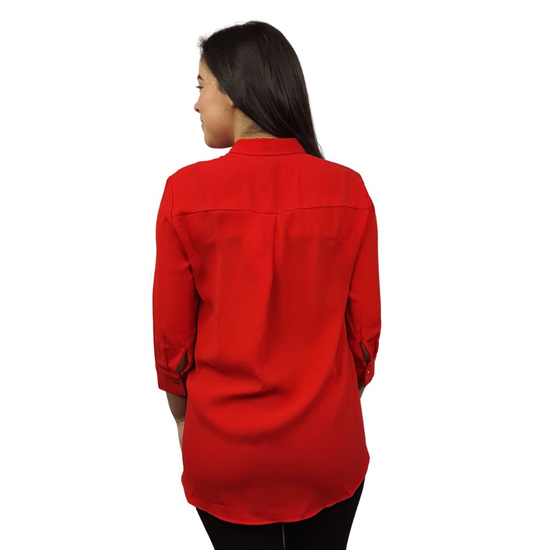 Blusa Vero Moda Rojo Style LINE 3/4 SHIRT(MW-EC-2)