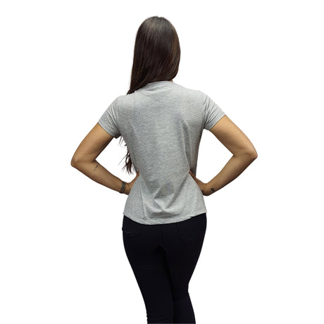 Polera Vero Moda Gris Style TROPICAL S/S TOP(NN)