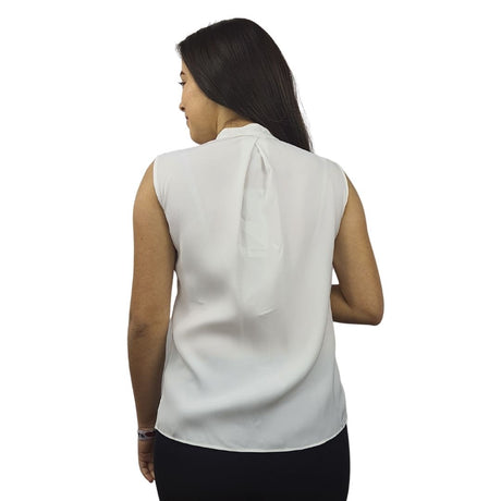 Blusa Vero Moda Blanco Style TIE S/L SHIRT(VMC-NN)