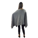 Tapado Vero Moda Gris Style BIRD 7/8 KNIT CARDIGAN(VMC-NL)