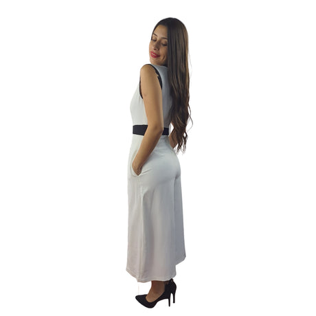 Entero Vero Moda Blanco Style PEAR 7/8 WIDE CATSUIT(VMC-MP)