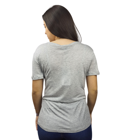 Polera Vero Moda Gris  Style EC BASIC S/S TOP(NE)