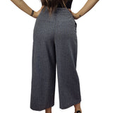 Pantalon Vero Moda Gris Style FREE FELICIA 7/8 STRAIGHT PANTS(VMC-NC)