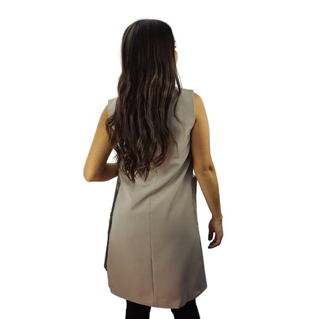 Chaleco  Vero moda Beige Style PATCH WAISTCOAT(VMC-TP)