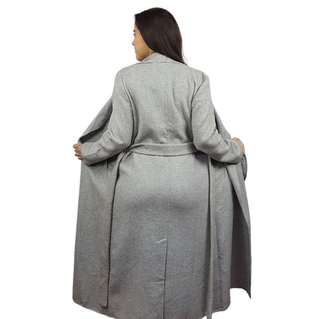 Blazer Vero Moda Gris Style FIONA L/S DF WOOL COAT(VMC-NL)