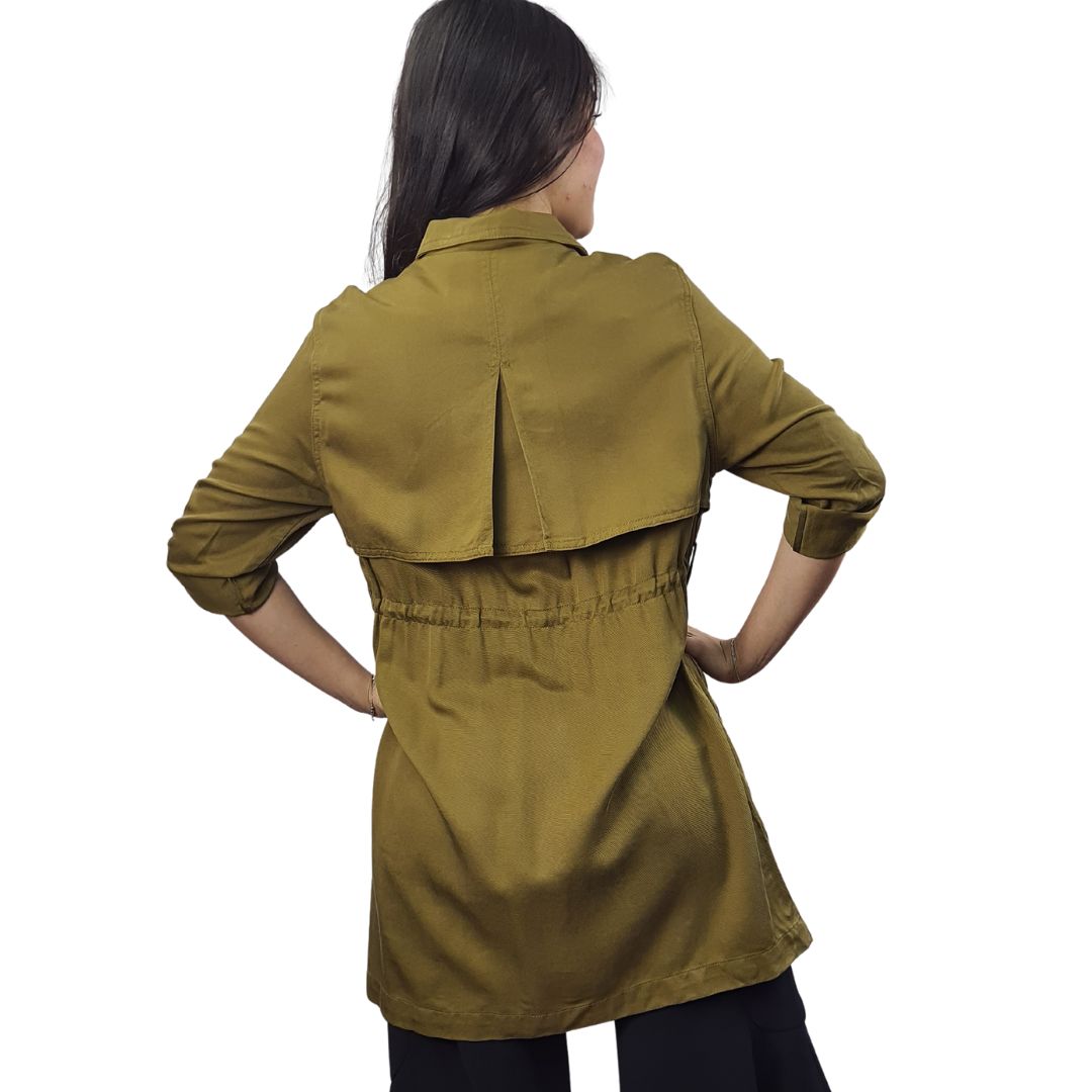 Blazer Vero Moda Verde Militar Style YVES 9/10 COAT(NC)