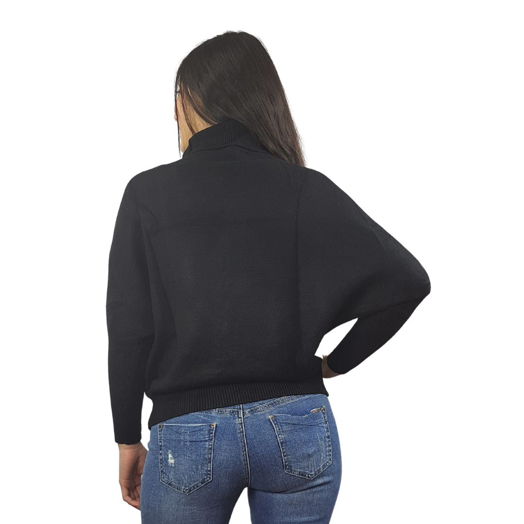 Sweater Vero Moda Negro Style PAUDA L/S KNIT(BT)