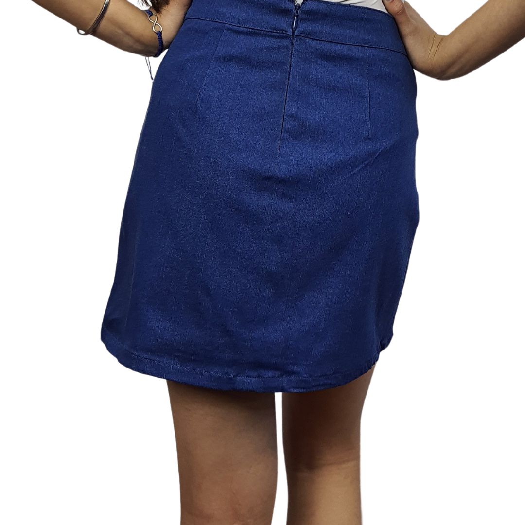 Falda Vero Moda Azul  Style SWITCH HW DENIM SKIRT(NR)