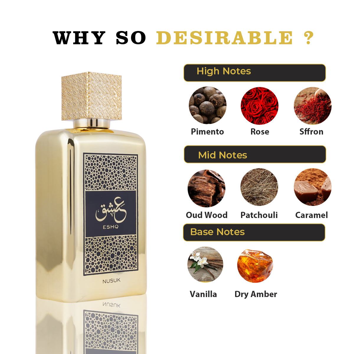 Nusuk Eshq EDP 100 ml Unisex