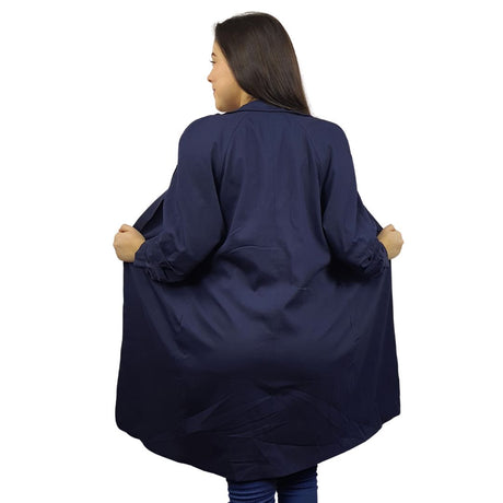 Blazer Vero Moda Azul Oscuro Style YICOCO L/S COAT(VMC-NR)