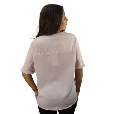 Blusa  Vero Moda Rosa Vieja  Style MORALE 1/2 WOVEN TOP(VMC-TP)
