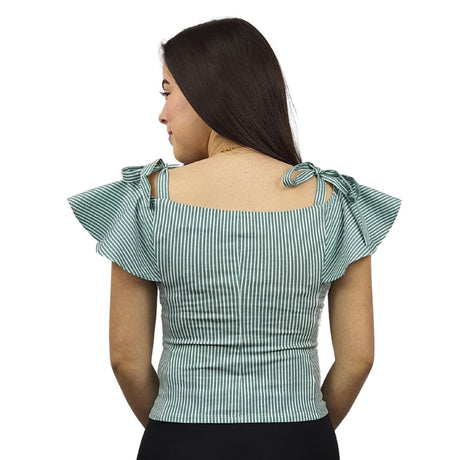 Top Vero Moda Verde Style LILY S/S TOP(TP)