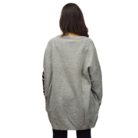 Sweater Vero moda Gris Style MODERN L/S KNIT(MW-ET-2)