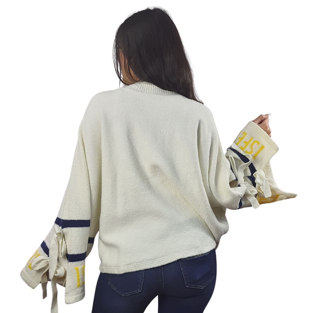 Sweater Vero Moda Blanco Style POTTO LETTERS L/S KNIT(LL)