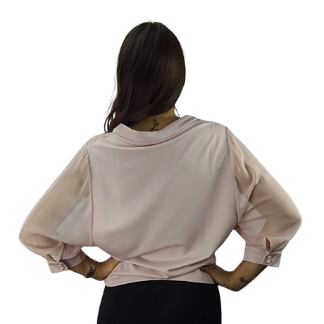 Blusa Vero Moda Rosa Vieja  Style NAOMI 3/4 JERSEY TOP(VMC-TP)