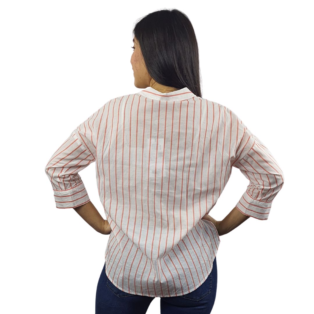 Blusa Vero Moda Rosado Style HOLD 3/4 SHIRT(FL)