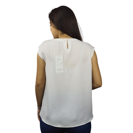 Blusa Veromoda Blanco Style FUN S/L WOVEN TOP(VMC-SD)