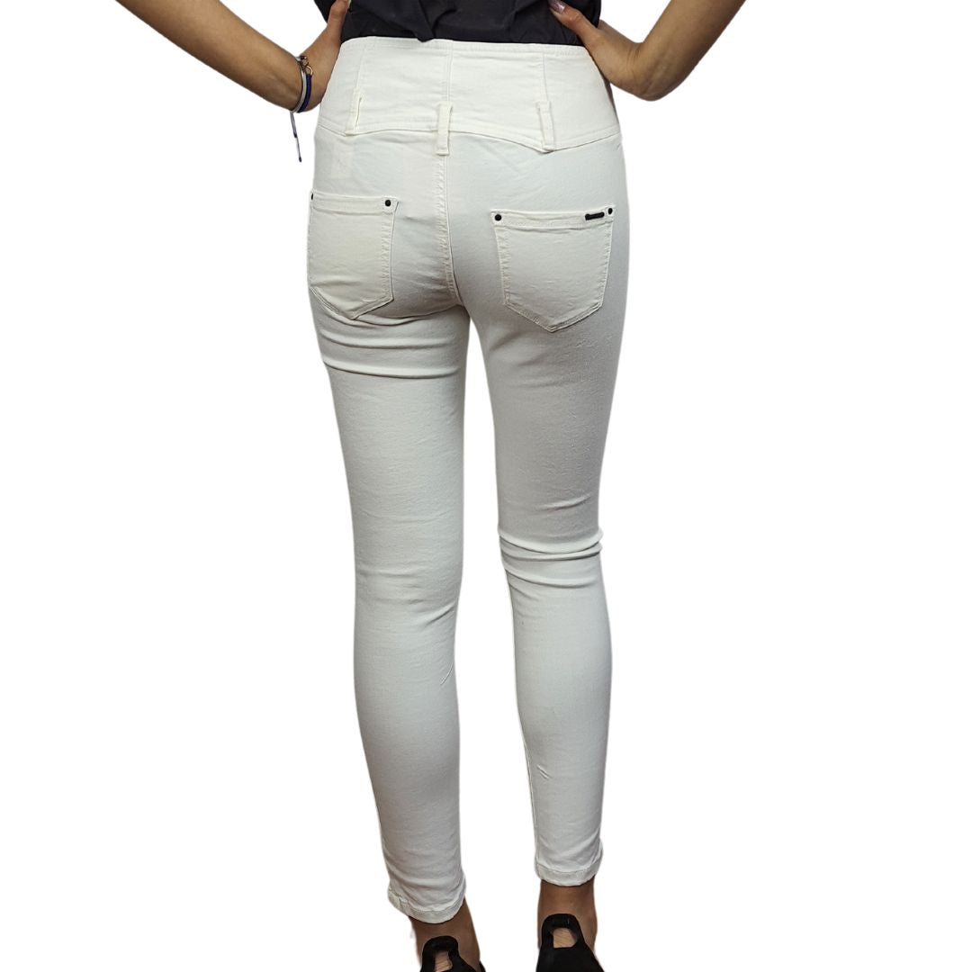 Jeans Vero Moda Blanco Style TURKEY 9/10 HW X-SLIM JEANS(MM)