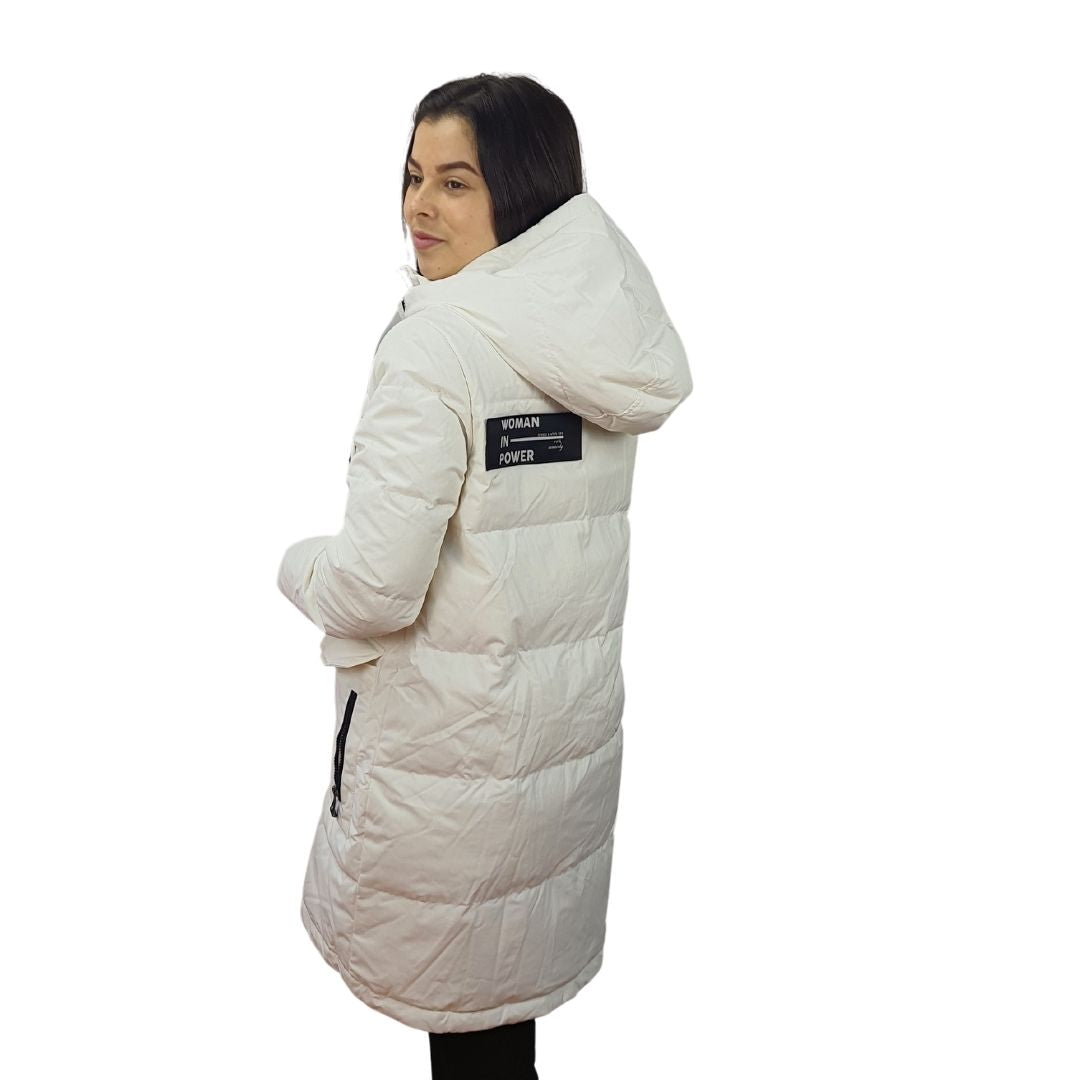 Parka  Veromoda Blanco  Style BESS 3/4 DOWN COAT(LL)