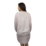 Bata de Pijama Vero Moda Rosado Style WINNI L/S LONG SHIRT(HOMEWEAR)