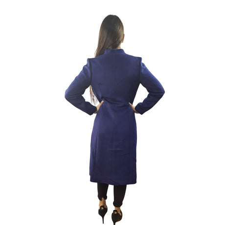 Blazer Vero Moda Azul Oscuro Style CARRIE L/S WOOL COAT(NL)