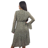 Vestido Vero Moda Verde Style VERA L/S LONG SHIRT CL1(VMC-DR)
