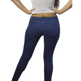 Jeans Vero Moda Azul Oscuro Style HANNAH 9/10 X-SLIM JEANS(BN)