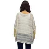 Blusa Vero moda Blanco Style KATE S/S KNIT SET(EL)