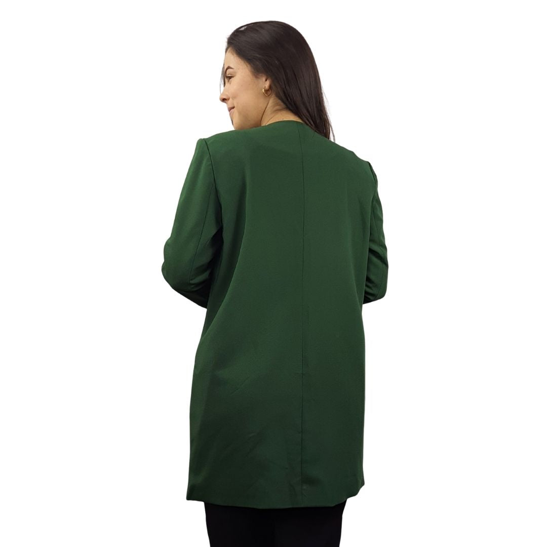 Blazer Vero Moda Verde Style CLEAR 3/4 LONG BLAZER(PM-ET-2)