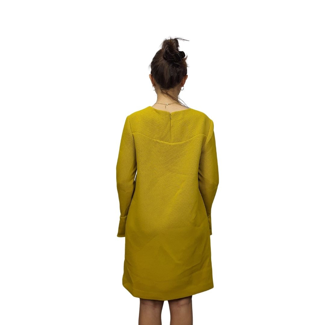 Vestido  Vero Moda Mostaza Style LOOP L/S DRESS(VMC-PM-ET-2)