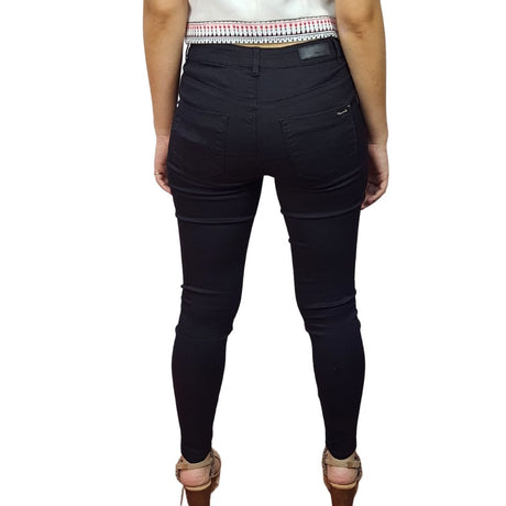 Pantalon  Vero Moda Negro  Style PROSPECT 9/10 MW X-SLIM JEANS(NR)