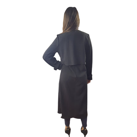 Tapado Vero Moda Negro Style MICK SWEAT COAT(BT)